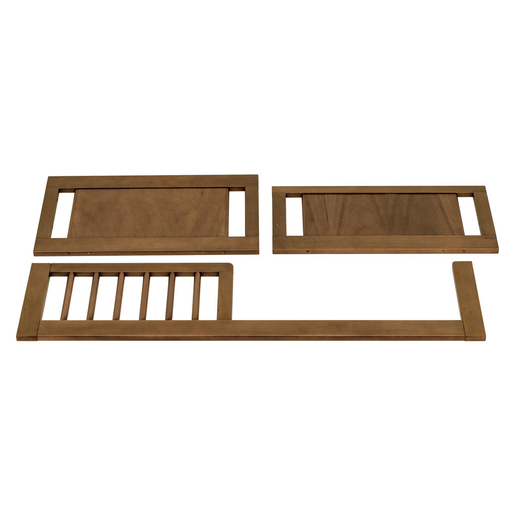 Junior Bed Conversion Kit For Hudson And Scoot Crib in -- Color_Natural Walnut