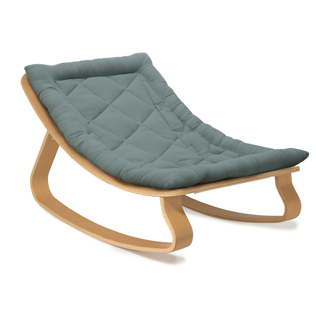 Charlie Crane LEVO Baby Rocker without the harness in -- Color_Orage _ Beech