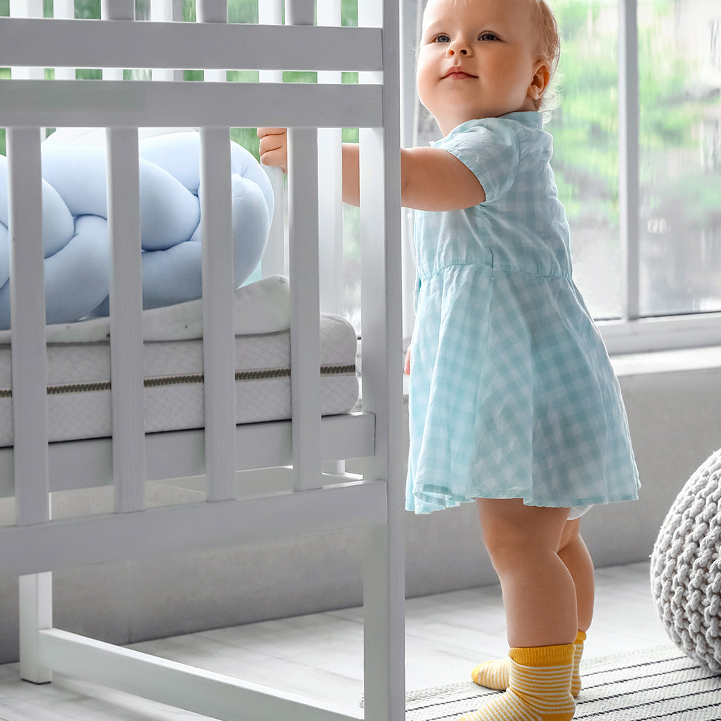 LaLa Organic Memory Foam Crib Mattress