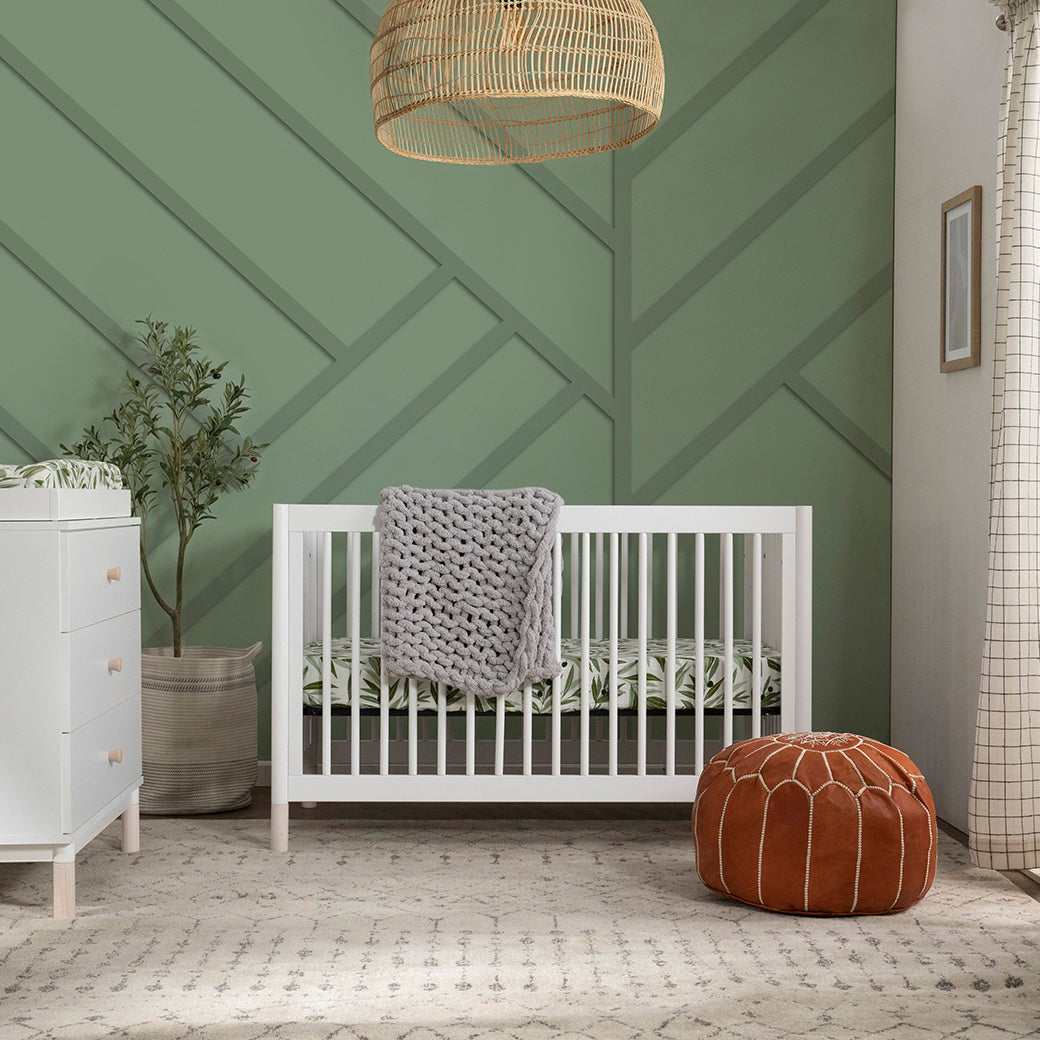 Gelato 4-in-1 Convertible Crib with Toddler Bed Conversion Kit