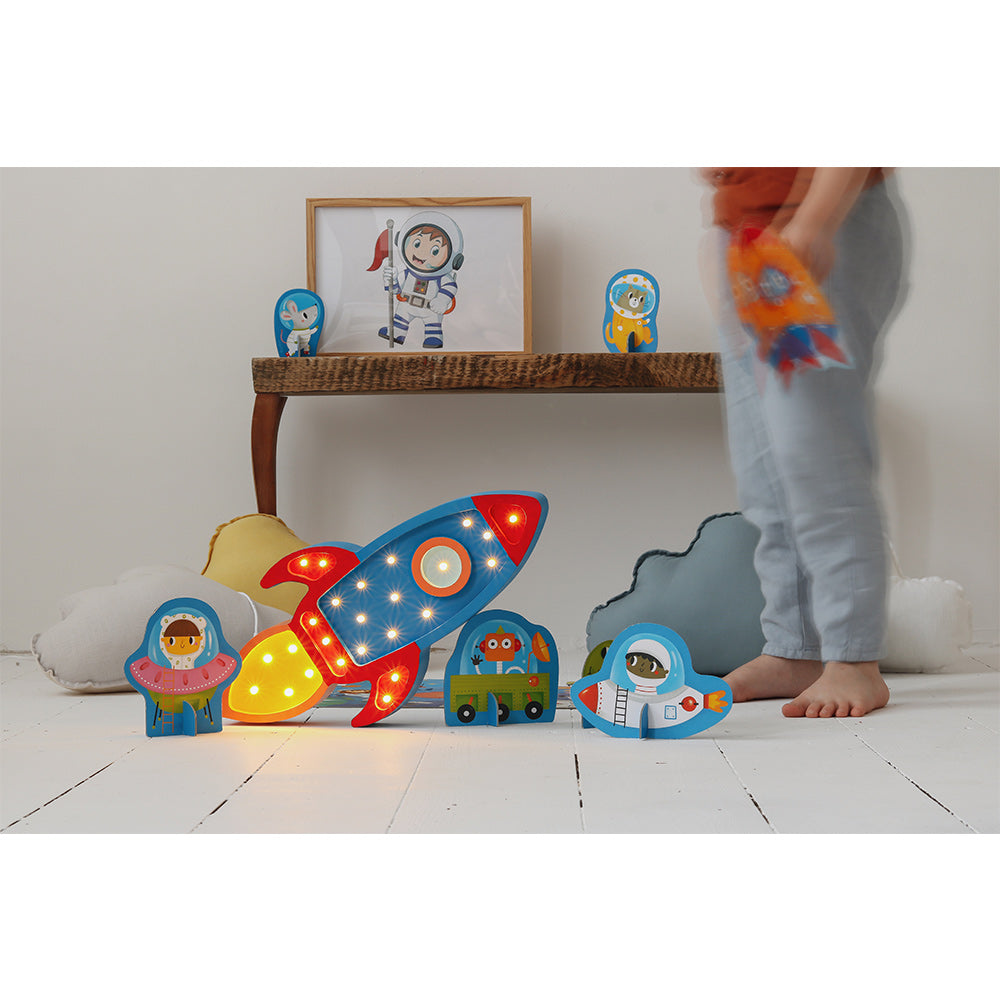 Space Rocket Lamp