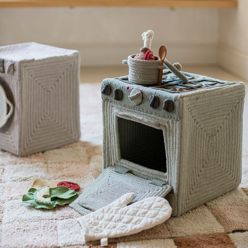 Lorena Canals Kitchen Play Basket | Modern Nursery™