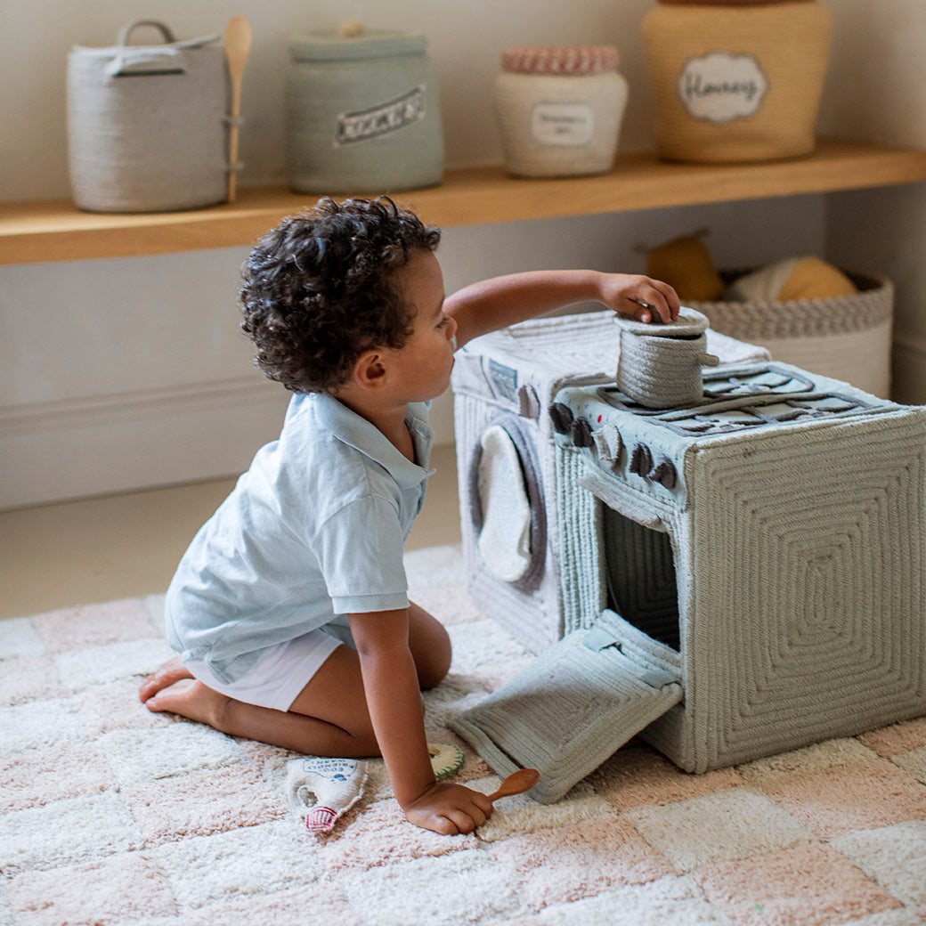 Lorena Canals Kitchen Play Basket | Modern Nursery™