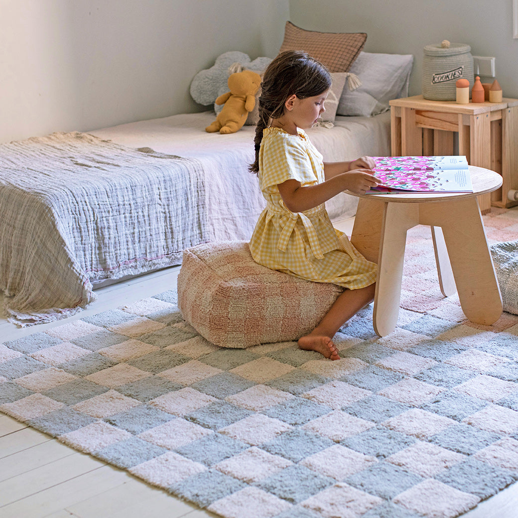 ダイヤ柄　ラグ　Lorena Canals Lorena Canals Kitchen Tiles Washable Rug | Modern Nursery™