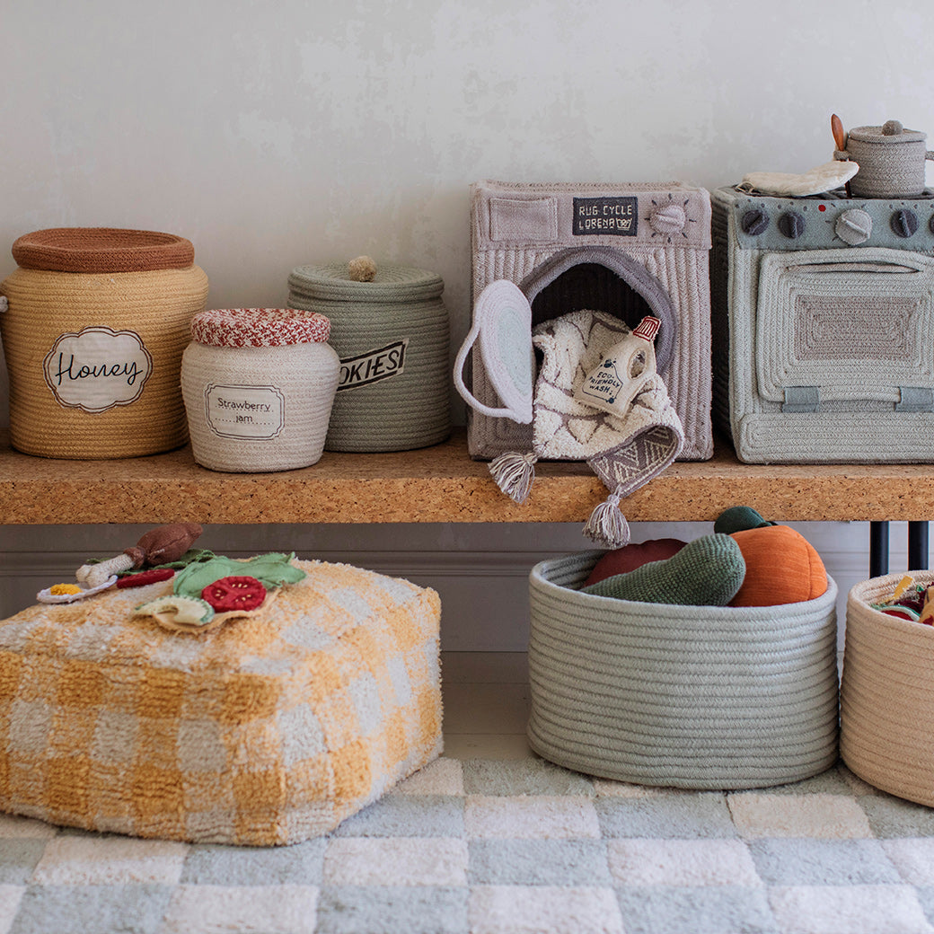 Kitchen Tiles Washable Rug