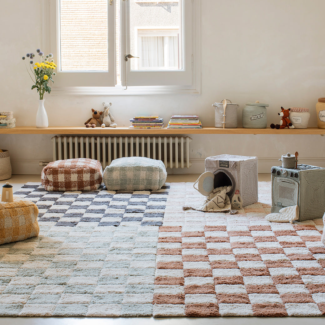 Kitchen Tiles Washable Rug