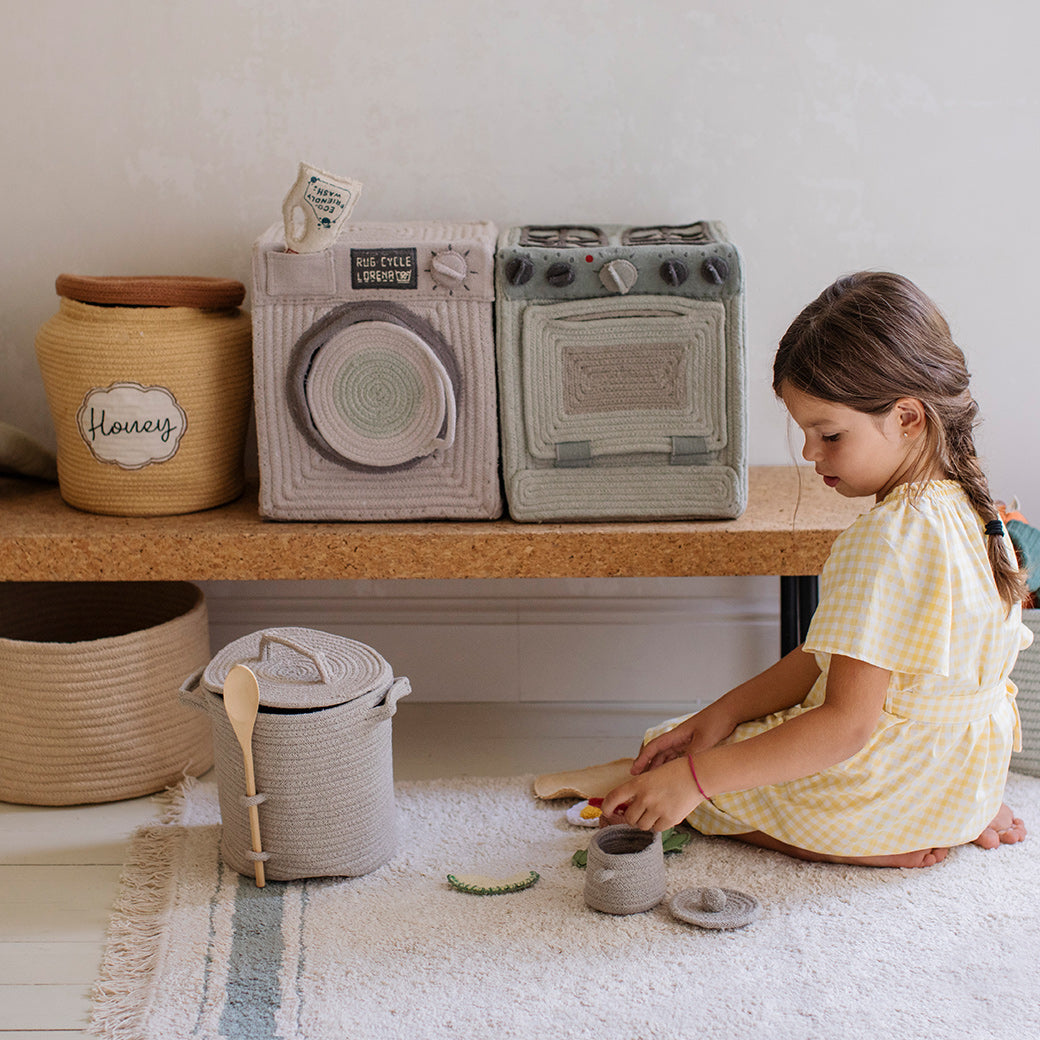 Washing Machine Play Basket