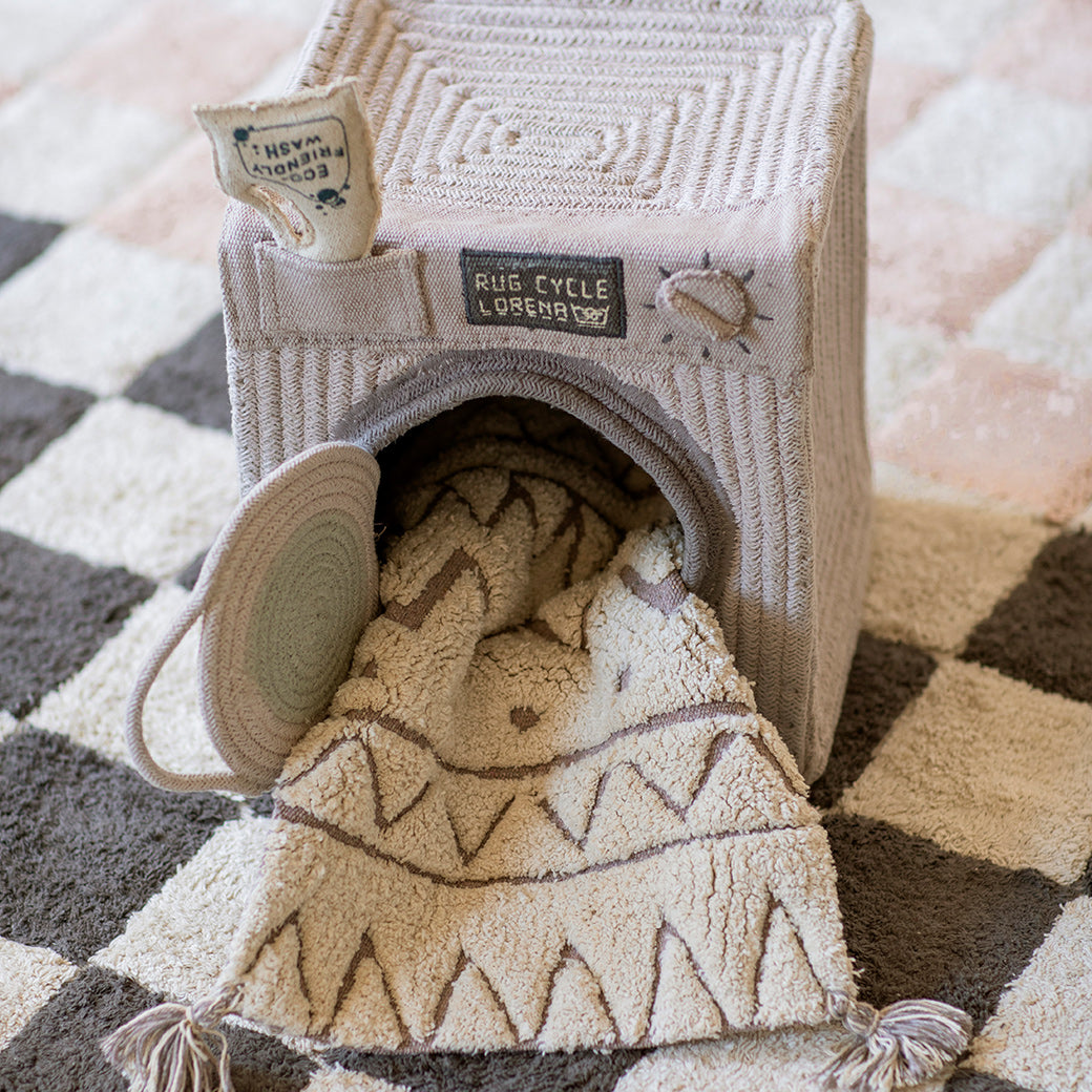 Lorena Canals Washing Machine Play Basket | Modern Nursery™