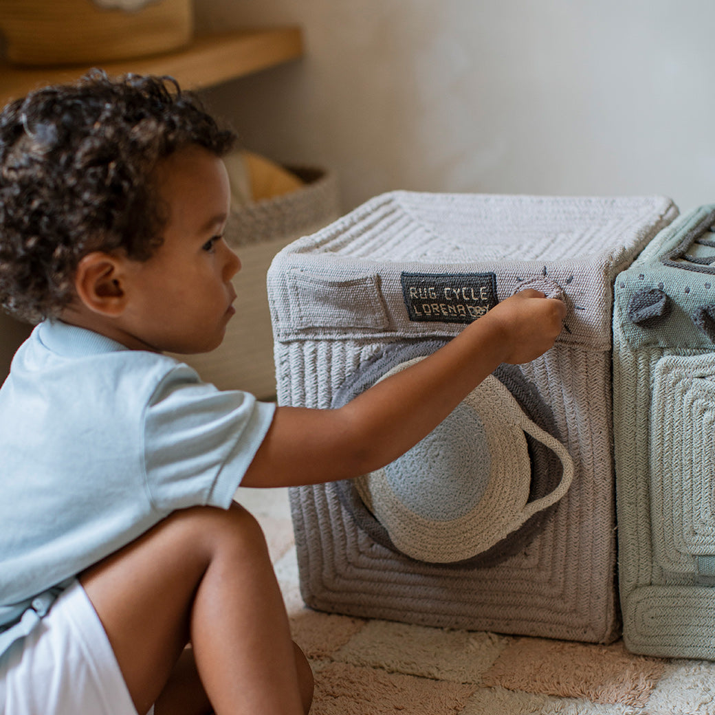 Lorena Canals Washing Machine Play Basket | Modern Nursery™