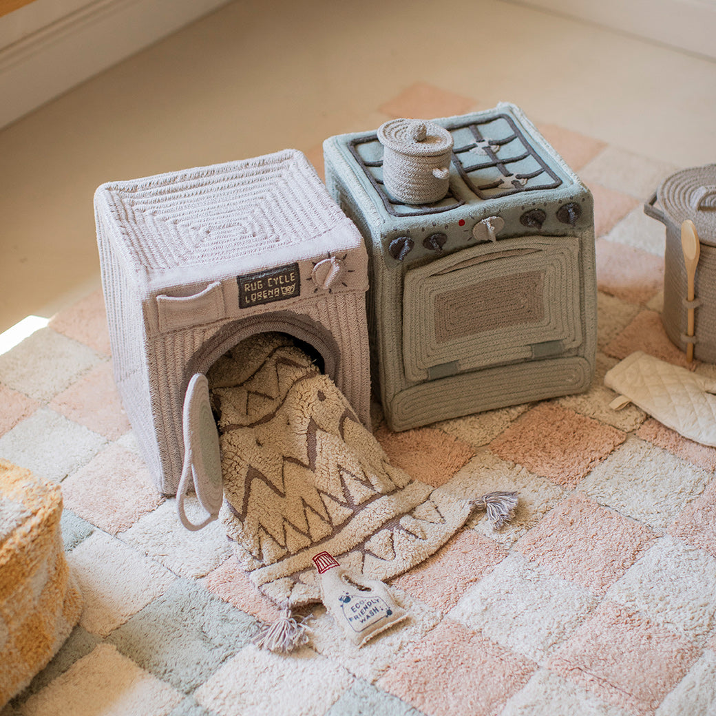 Lorena Canals Washing Machine Play Basket | Modern Nursery™