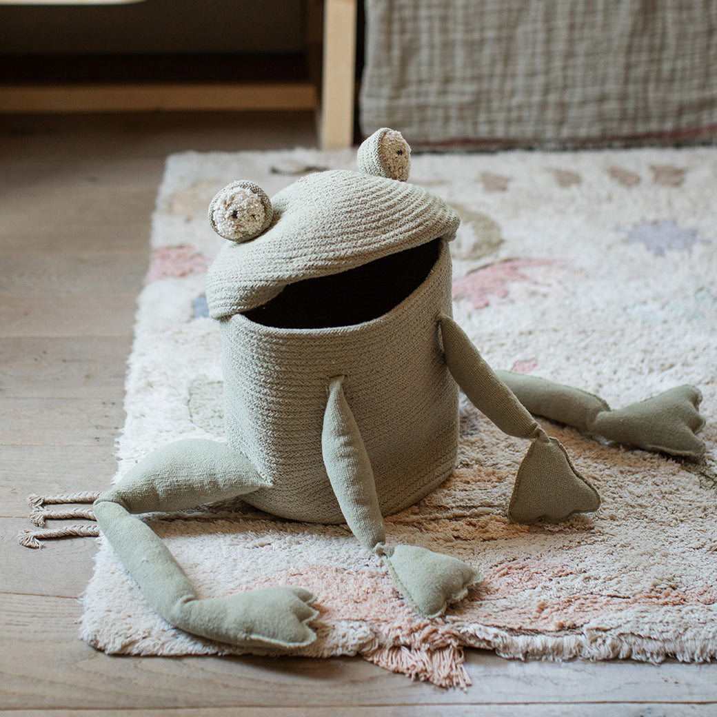 Lorena Canals Water Lily Pond Washable Play Rug | Modern Nursery™