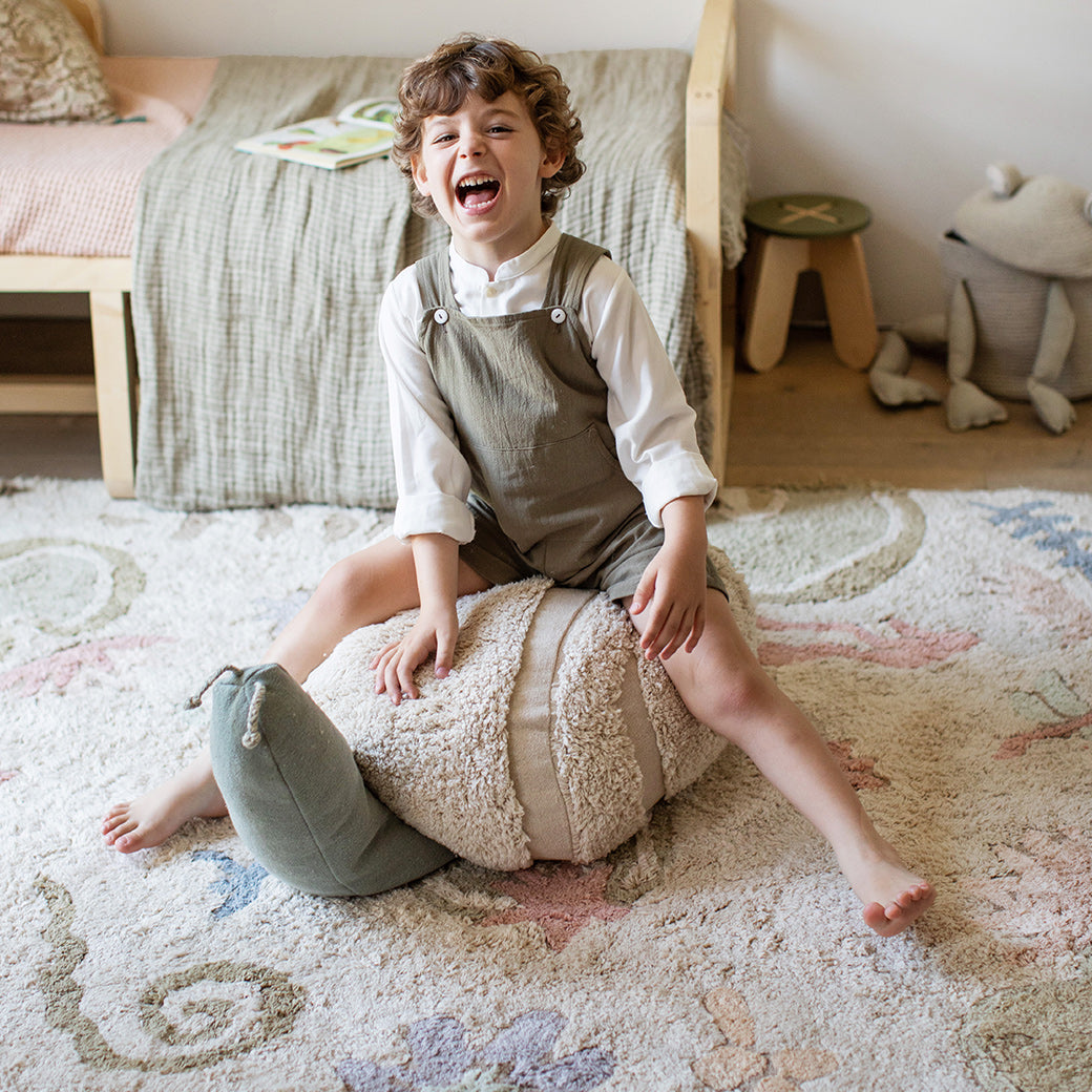Lorena Canals Water Lily Pond Washable Play Rug | Modern Nursery™