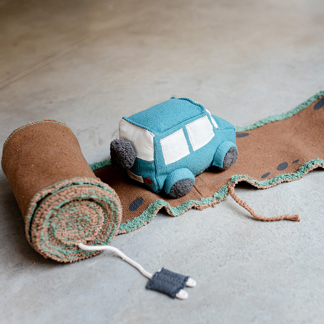 Safari Ride & Roll Soft Toy