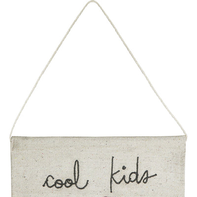 Cool Kids Ride Bikes Wall Pocket Hanger
