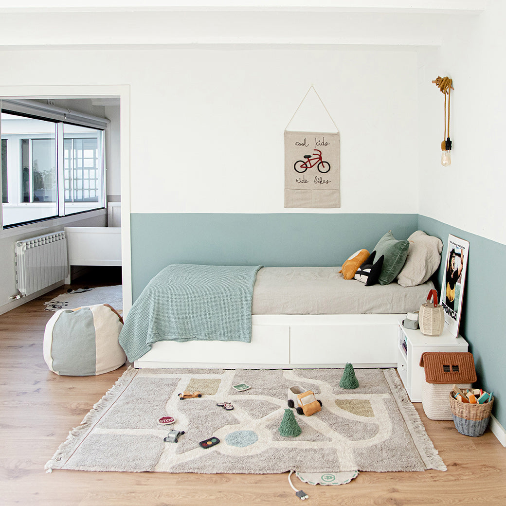 Cool Kids Ride Bikes Wall Pocket Hanger