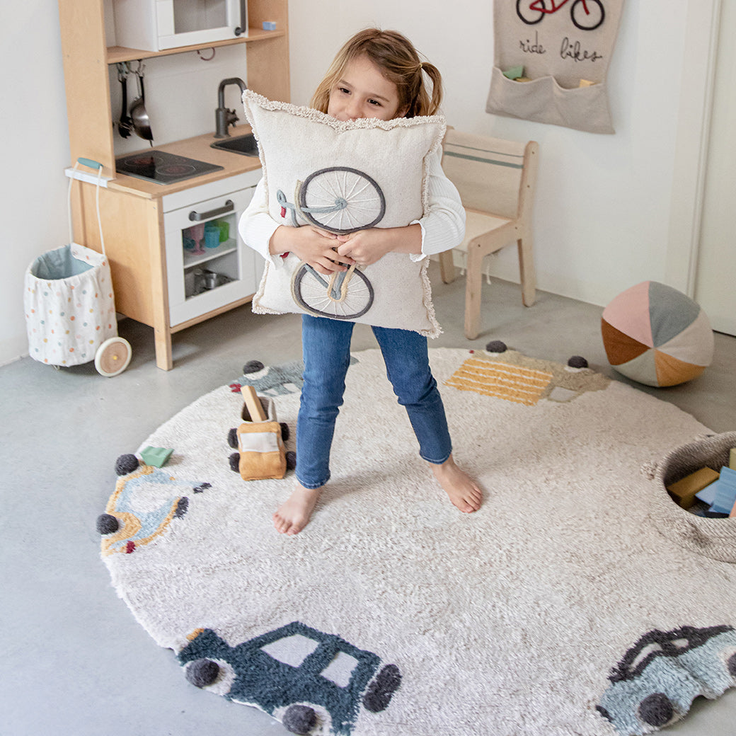 Lorena Canals Wheels Washable Rug | Modern Nursery™