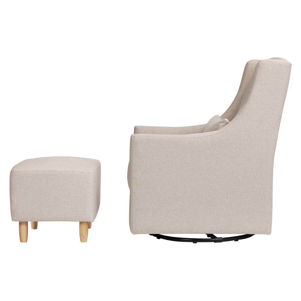 Toco Swivel Glider + Stationary Ottoman