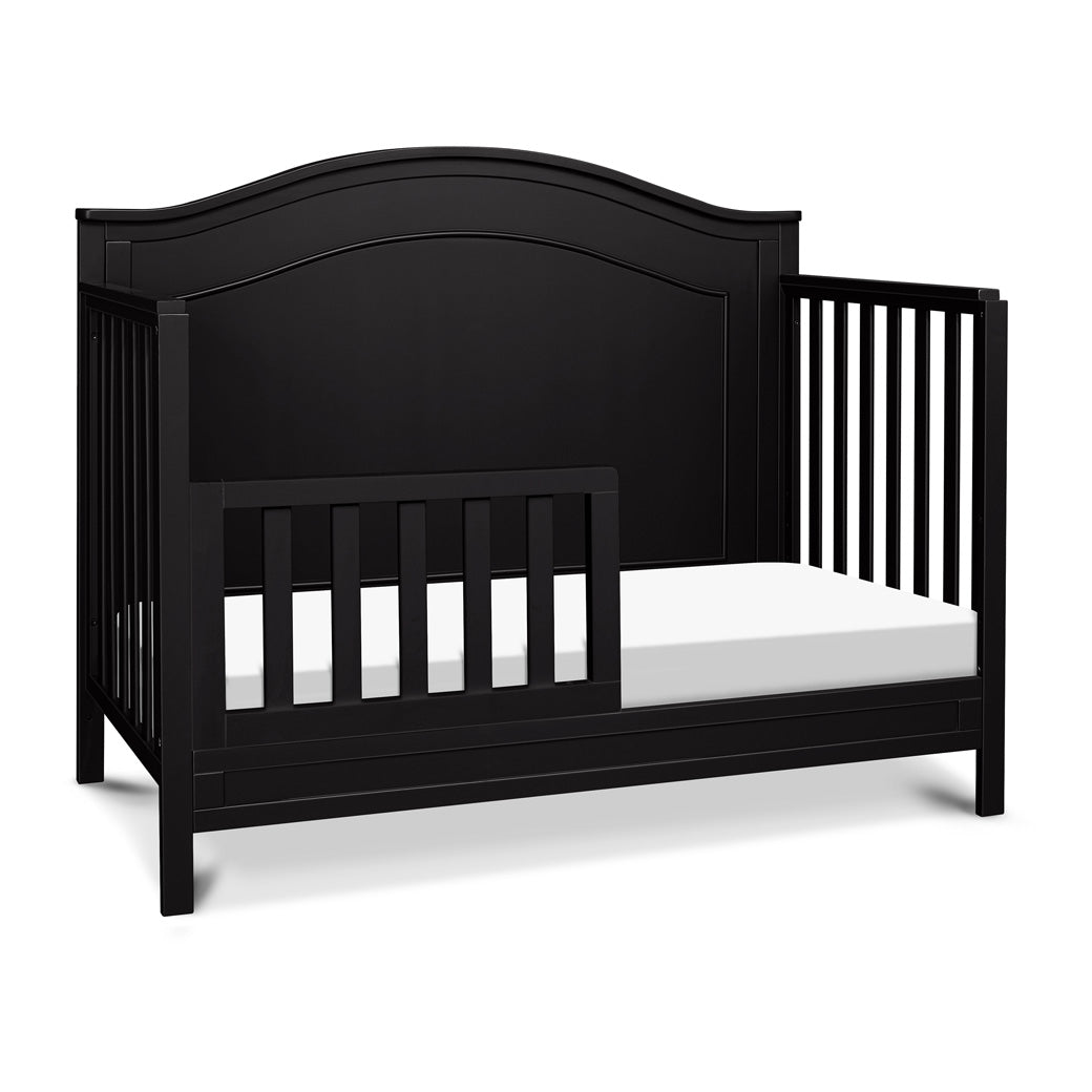 The DaVinci Charlie 4-in-1 Convertible Crib as toddler bed in -- Color_Ebony