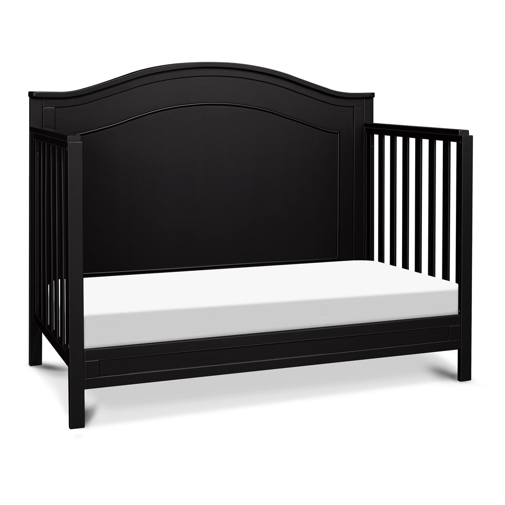 The DaVinci Charlie 4-in-1 Convertible Crib as day bed in -- Color_Ebony