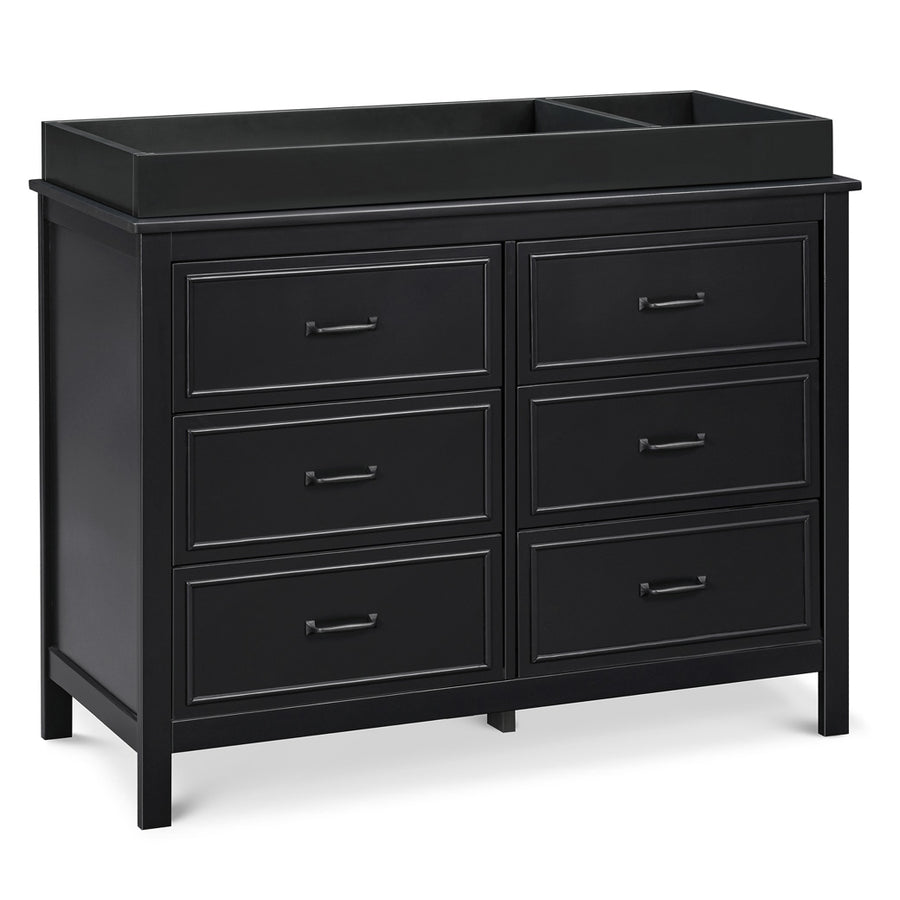 DaVinci Charlie 6 Drawer Double Dresser, Ebony