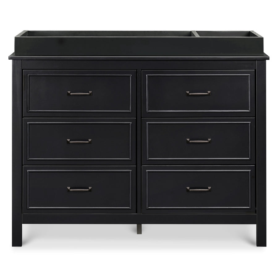 DaVinci Charlie 6 Drawer Double Dresser, Ebony DaVinci Charlie 6 Drawer Double Dresser, Ebony