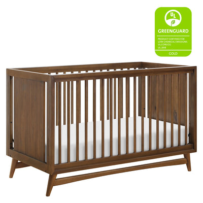 Babyletto's Peggy 3-in-1 Convertible Crib with GREENGUARD tag in -- Color_Natural Walnut
