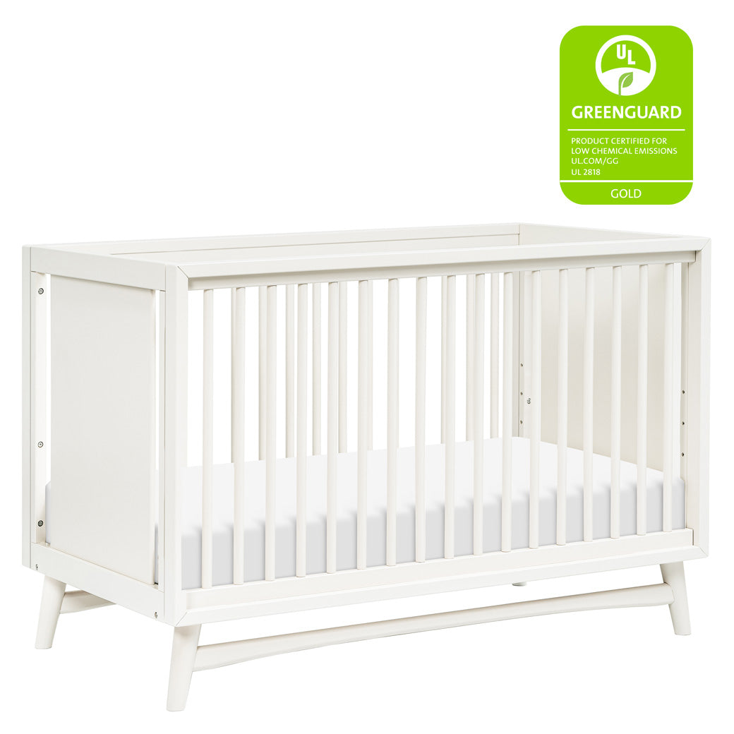 Babyletto's Peggy 3-in-1 Convertible Crib with GREENGUARD tag in -- Color_Warm White