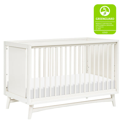 Babyletto's Peggy 3-in-1 Convertible Crib with GREENGUARD tag in -- Color_Warm White