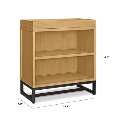Dimensions of DaVinci's Ryder Convertible Cubby Changer & Bookcase in -- Color_Honey