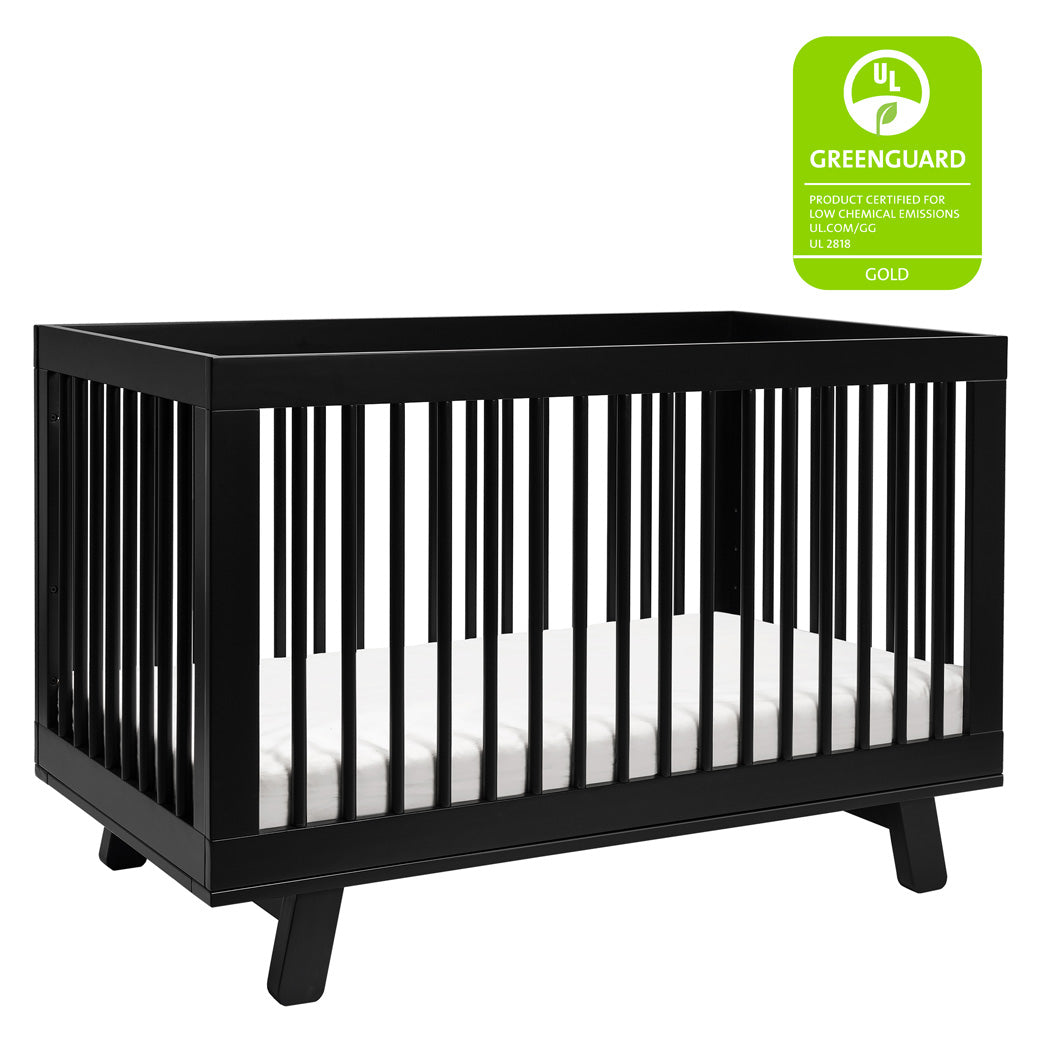 GREENGUARD Babyletto Hudson 3-in-1 Crib in -- Color_Black