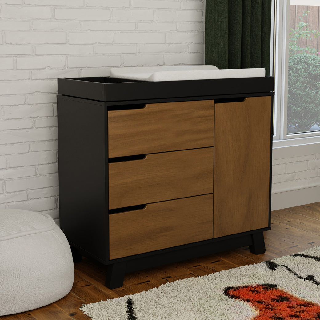 Hudson 3-Drawer Changer Dresser with Removable Changing Tray