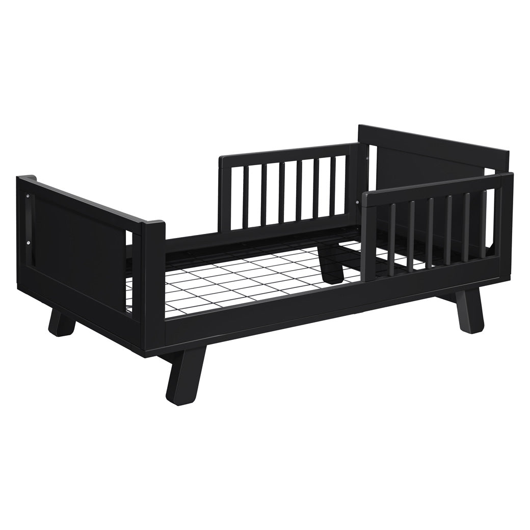 Assembled Junior Bed Conversion Kit For Hudson And Scoot Crib without the mattress  in -- Color_Black
