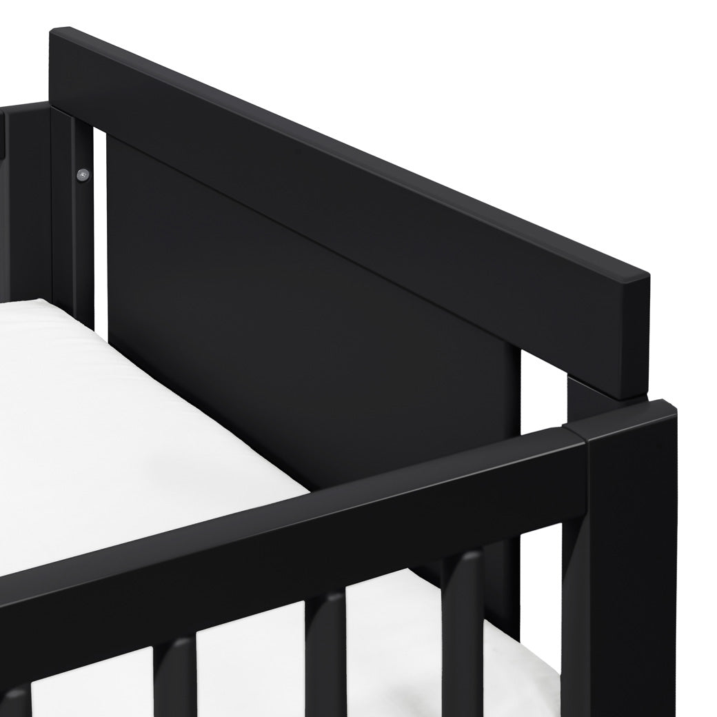 Closeup of Junior Bed Conversion Kit For Hudson And Scoot Crib in -- Color_Black