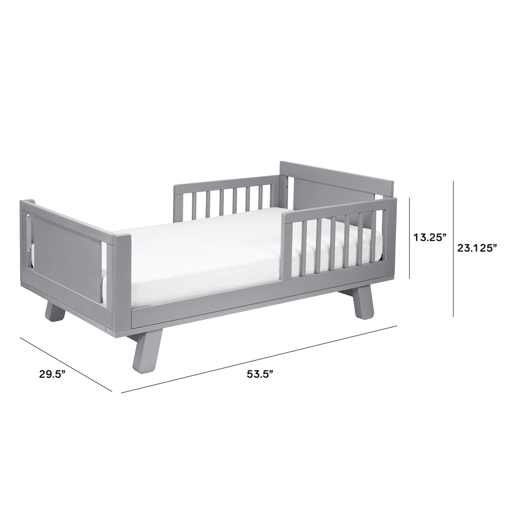 Dimensions of Junior Bed Conversion Kit For Hudson And Scoot Crib in -- Color_Grey