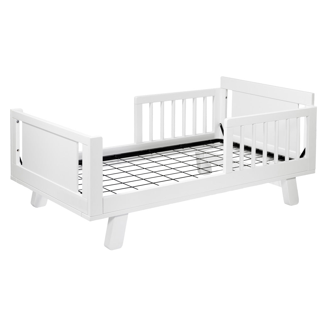 Assembled Junior Bed Conversion Kit For Hudson And Scoot Crib without the mattress  in -- Color_White
