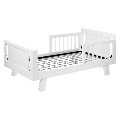 Assembled Junior Bed Conversion Kit For Hudson And Scoot Crib without the mattress  in -- Color_White