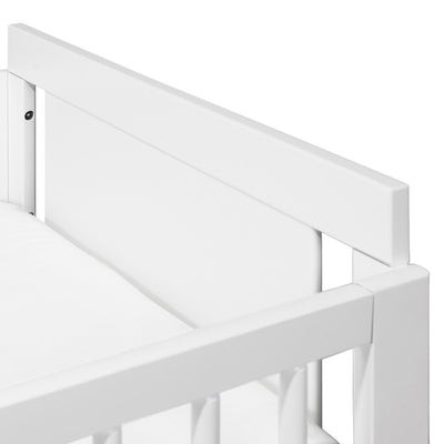 Closeup of Junior Bed Conversion Kit For Hudson And Scoot Crib in -- Color_White