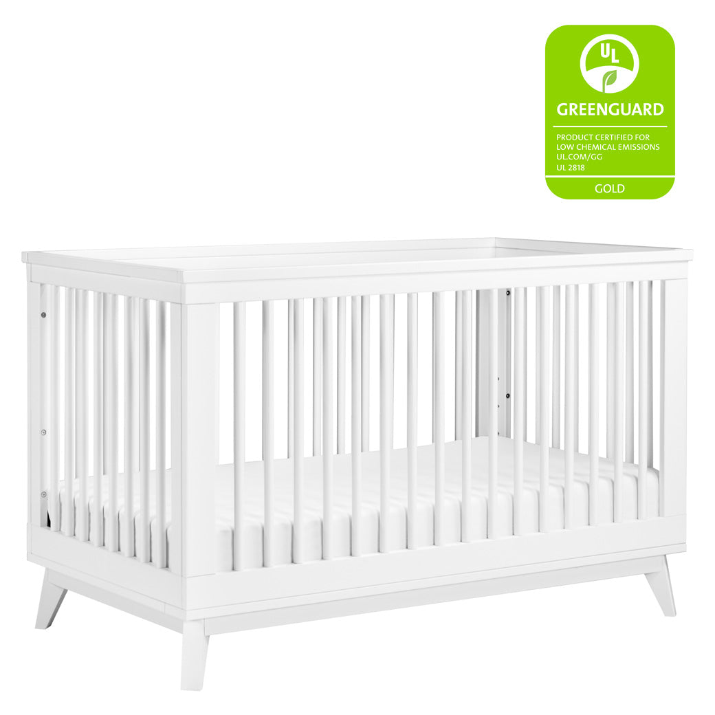 Babyletto's Scoot 3-in-1 Convertible Crib with GREENGUARD tag  in -- Color_White