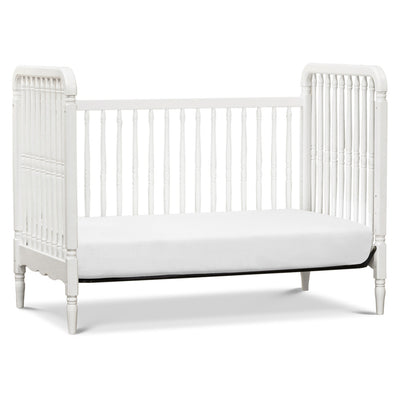 The Namesake Liberty 3-in-1 Convertible Spindle Crib as day bed in -- Color_Warm White