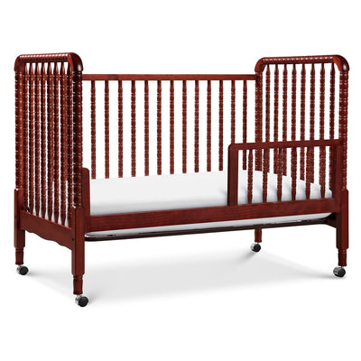 DaVinci’s Jenny Lind Crib as toddler bed in -- Color_Rich Cherry