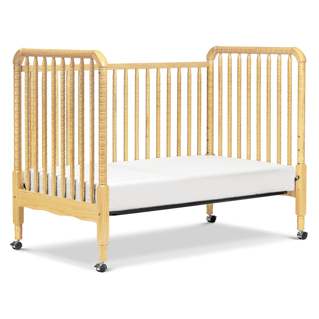 DaVinci’s Jenny Lind Crib as day bed in -- Color_Natural
