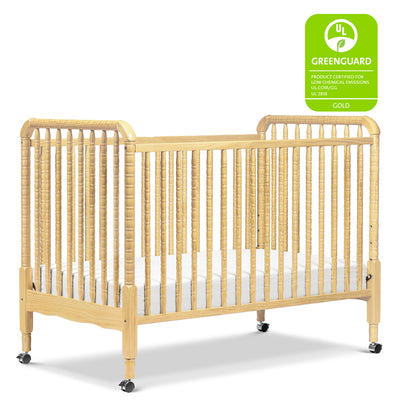 DaVinci’s Jenny Lind Crib with GREENGUARD tag in -- Color_Natural