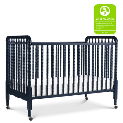 DaVinci’s Jenny Lind Crib with GREENGUARD tag in -- Color_Navy