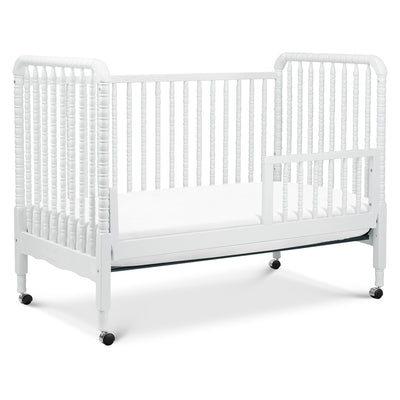 DaVinci’s Jenny Lind Crib as toddler bed in -- Color_White