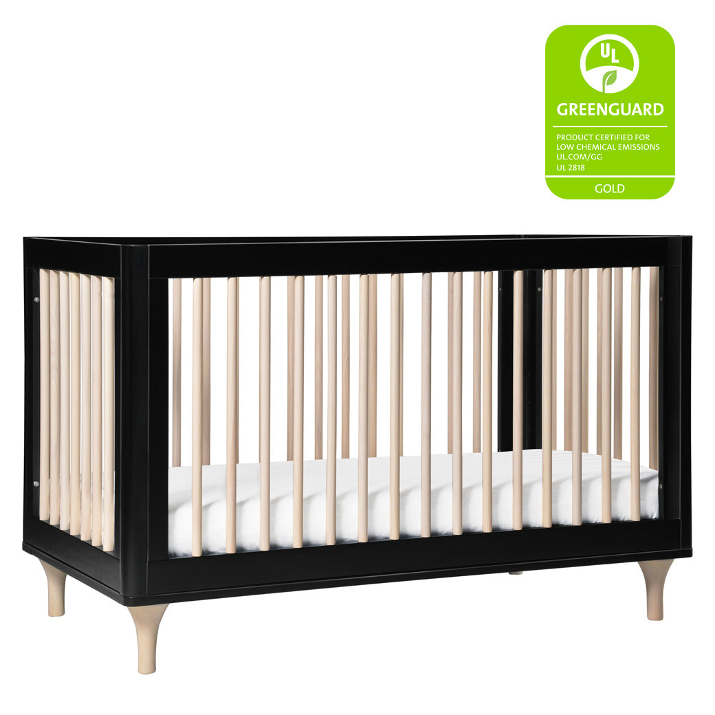 The Babyletto Lolly 3-in-1 Crib with GREENGUARD tag in -- Color_Black