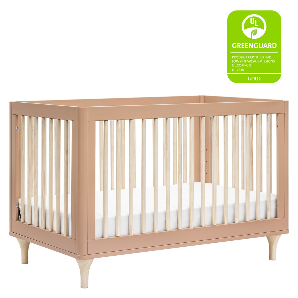 The Babyletto Lolly 3-in-1 Crib with GREENGUARD tag in -- Color_Canyon