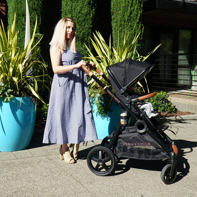 Maverick Single to Double Stroller With Toddler Seat