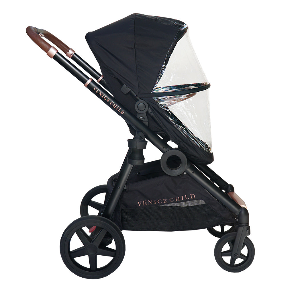 Maverick Single To Double Stroller With Bassinet and Toddler Seat
