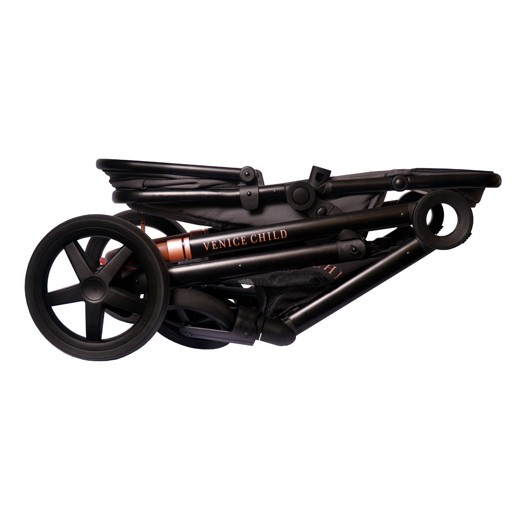 Maverick Single To Double Stroller With Bassinet and Toddler Seat