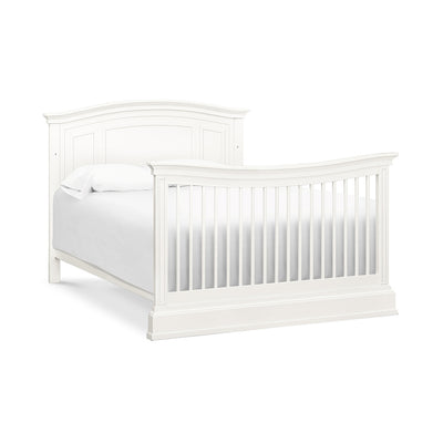 Namesake's Durham 4-in-1 Convertible Crib as full-size bed in -- Color_Warm White